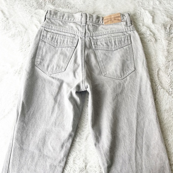 VINTAGE Brittania Grey High Waisted Straight Leg Jeans - Picture 4 of 12